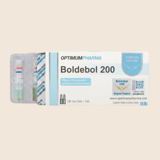 Boldebol 200 boldenone undecylenate ampoules by Optimum Pharma