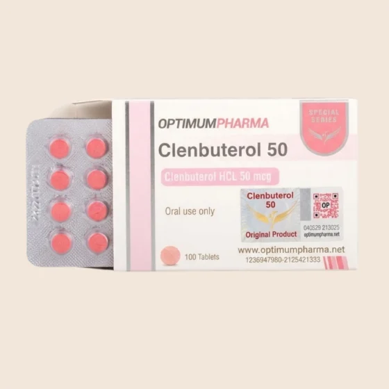 Optimum Pharma Clenbuterol 50 tablets blister