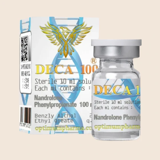 Optimum Pharma Deca 100 nandrolone phenylpropionate vial
