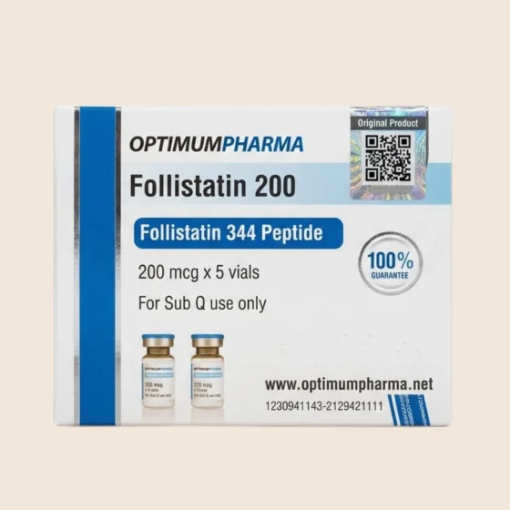 Optimum Pharma Follistatin 200 peptide box