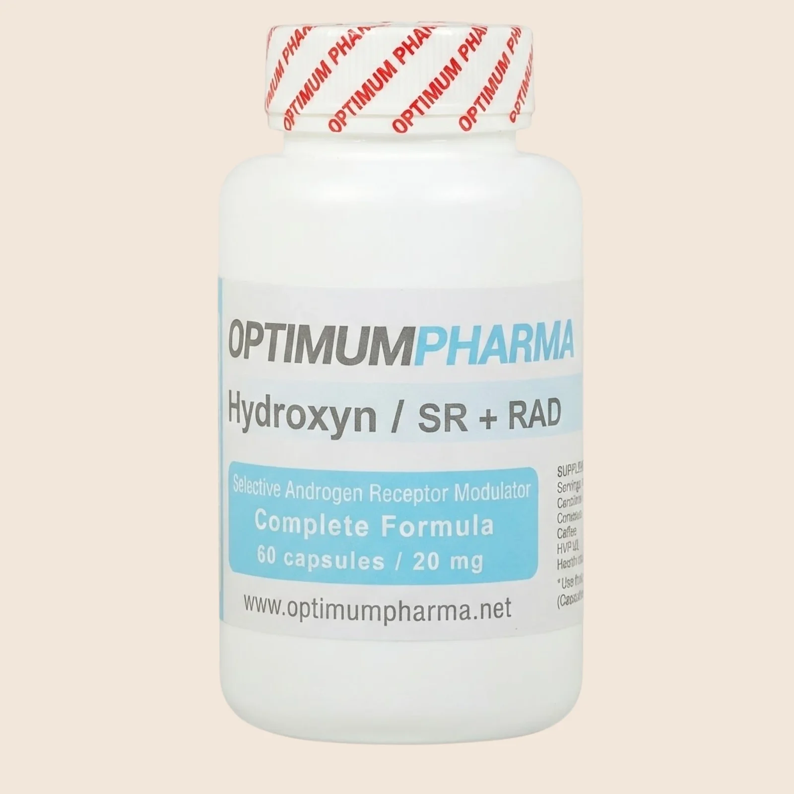 Optimum Pharma Hydroxyn SR + RAD SARM capsules