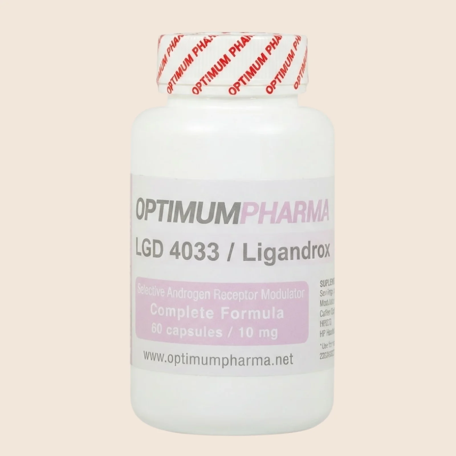 Optimum Pharma Ligandrox LGD-4033 SARM capsules