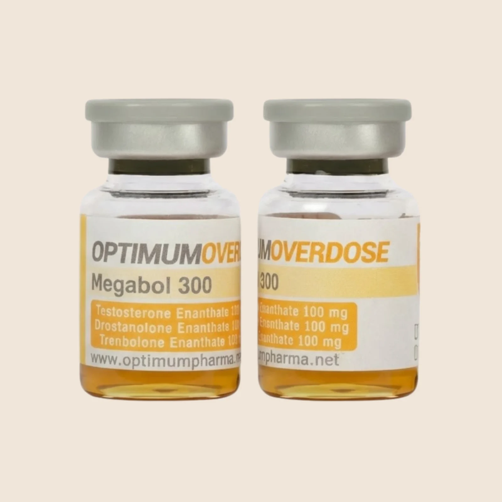 Optimum Pharma Megabol 300 trenbolone drostanolone testosterone vial