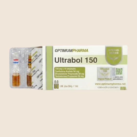 Optimum Pharma Ultra 150 trenbolone testosterone drostanolone ampoule box